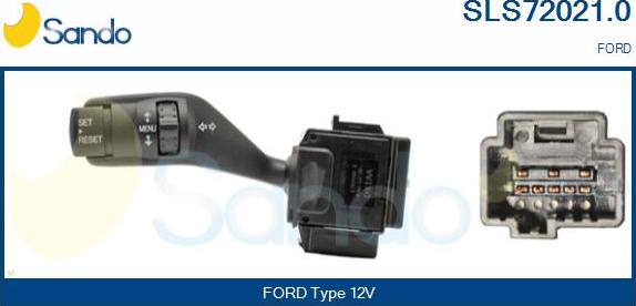 Sando SLS72021.0 - Выключатель на рулевой колонке abcparts.ee