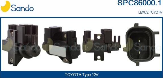 Sando SPC86000.1 - Преобразователь давления ОГ, EGR abcparts.ee