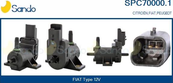 Sando SPC70000.1 - Преобразователь давления ОГ, EGR abcparts.ee