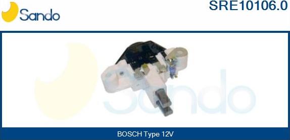 Sando SRE10106.0 - Регулятор напряжения, генератор abcparts.ee