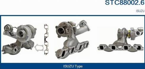 Sando STC88002.6 - Турбина, компрессор abcparts.ee