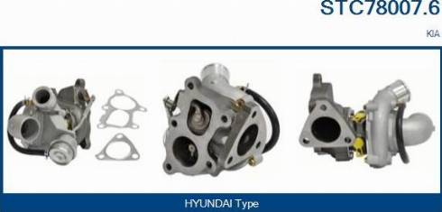 Sando STC78007.6 - Турбина, компрессор abcparts.ee