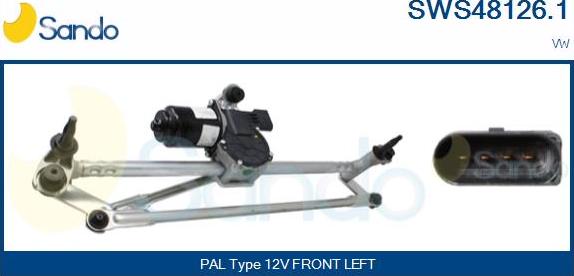 Sando SWS48126.1 - Система очистки окон abcparts.ee