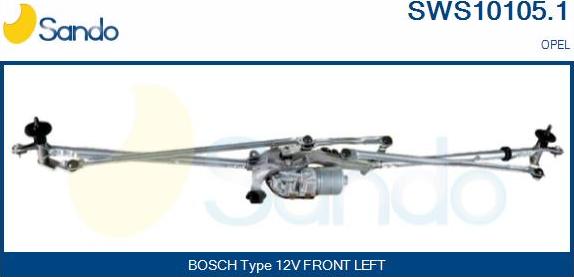 Sando SWS10105.1 - Система очистки окон abcparts.ee