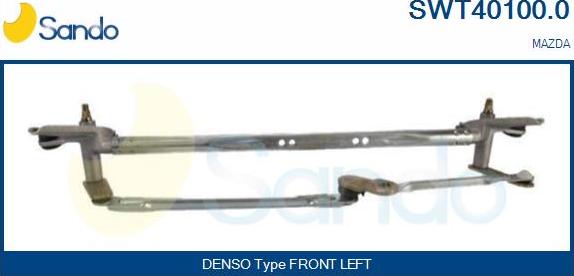Sando SWT40100.0 - Система тяг и рычагов привода стеклоочистителя abcparts.ee