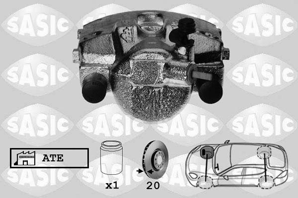 Sasic 6506021 - Тормозной суппорт abcparts.ee