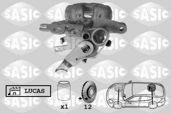 Sasic 6506133 - Тормозной суппорт abcparts.ee