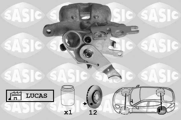 Sasic 6506132 - Тормозной суппорт abcparts.ee