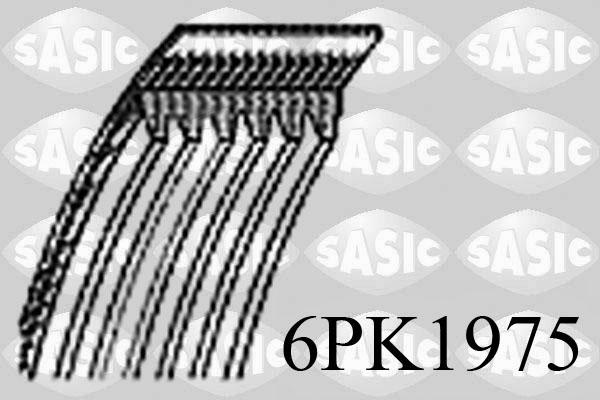 Sasic 6PK1975 - Поликлиновой ремень abcparts.ee