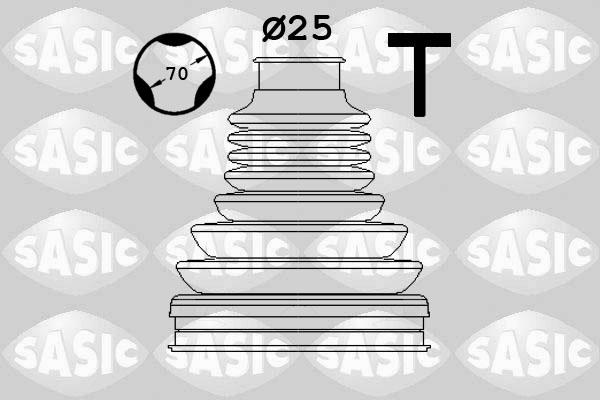 Sasic 1906170 - Пыльник, приводной вал abcparts.ee