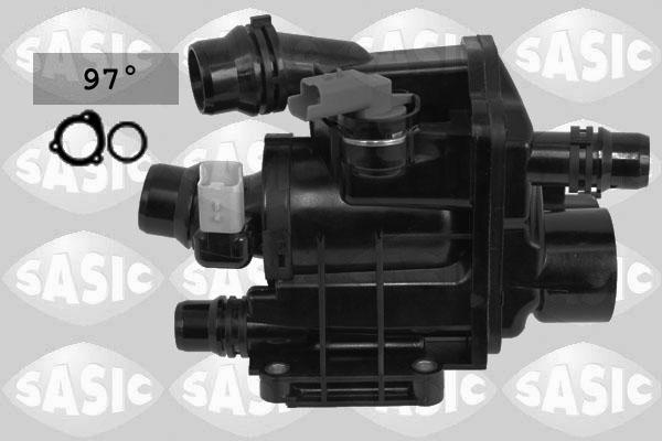 Sasic 3300058 - Термостат охлаждающей жидкости / корпус abcparts.ee