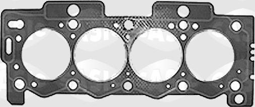 Sasic 2090W60 - Прокладка, головка цилиндра abcparts.ee