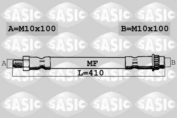 Sasic SBH4093 - Тормозной шланг abcparts.ee