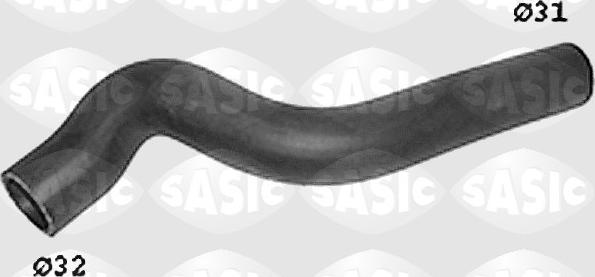 Sasic SWH6764 - Шланг радиатора abcparts.ee