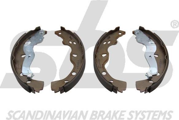 SBS 1849.2723759 - Комплект тормозных колодок, барабанные abcparts.ee