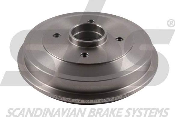 SBS 1825.251907 - Тормозной барабан abcparts.ee