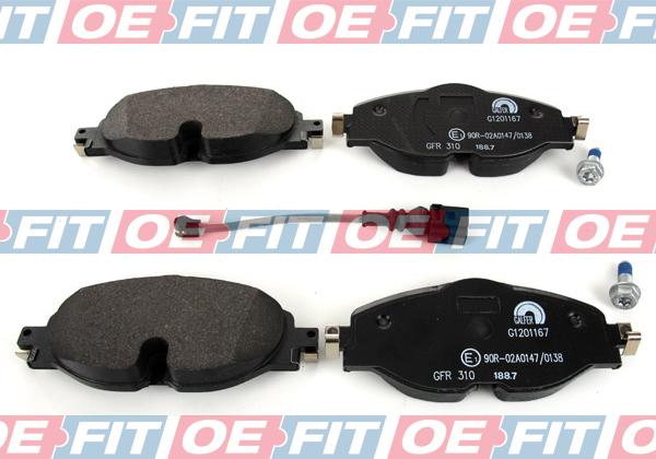 Schaeferbarthold 315 18 524 02 22 - Тормозные колодки, дисковые, комплект abcparts.ee