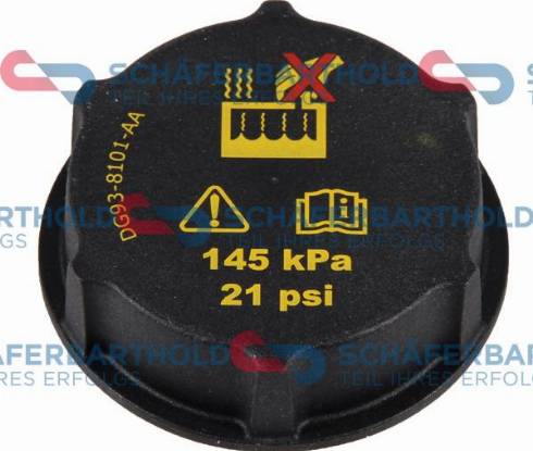 Schferbarthold 940 06 578 01 11 - Крышка, резервуар охлаждающей жидкости abcparts.ee