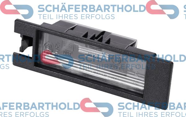 Schferbarthold 410 16 256 01 11 - Фонарь освещения номерного знака abcparts.ee