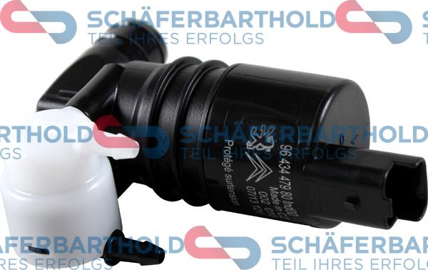 Schferbarthold 411 27 111 01 11 - Водяной насос, система очистки окон abcparts.ee