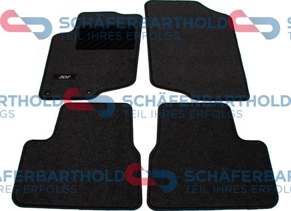 Schferbarthold 106 27 193 01 11 - Комплект ковриков abcparts.ee