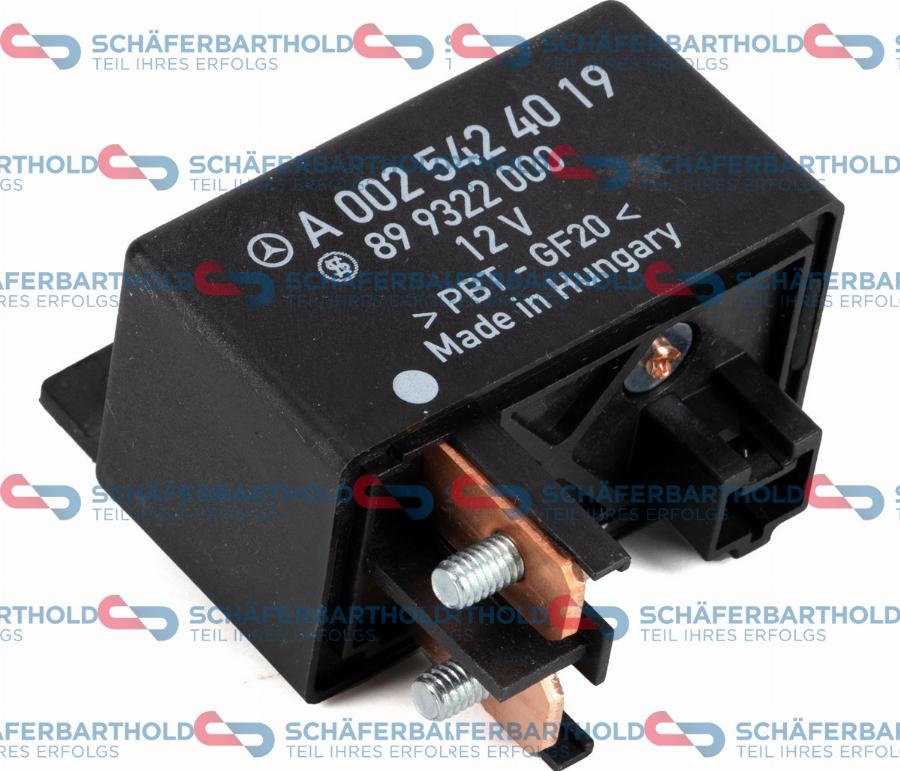 Schferbarthold 100 12 079 01 11 - Реле батареи abcparts.ee