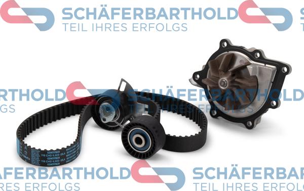 Schferbarthold 300 27 343 01 11 - Водяной насос + комплект зубчатого ремня ГРМ abcparts.ee