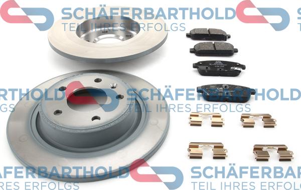 Schferbarthold 315 16 595 01 11 - Дисковый тормозной механизм, комплект abcparts.ee