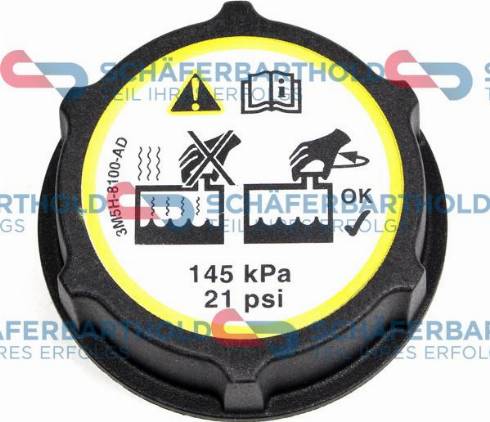 Schferbarthold 310 06 367 01 11 - Крышка, резервуар охлаждающей жидкости abcparts.ee