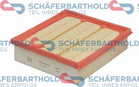 Schferbarthold 310 16 649 01 11 - Воздушный фильтр двигателя abcparts.ee