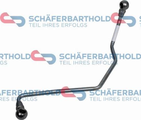 Schferbarthold 318 26 013 01 11 - Трубка, маслопровод компрессора abcparts.ee