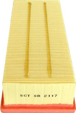 SCT-MANNOL SB 2117 - Воздушный фильтр двигателя abcparts.ee