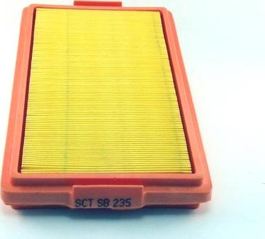 SCT-MANNOL SB 235 - Воздушный фильтр двигателя abcparts.ee