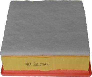 SCT-MANNOL SB 2243 - Воздушный фильтр двигателя abcparts.ee