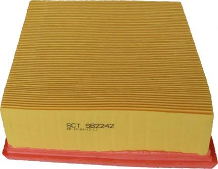 SCT-MANNOL SB 2242 - Воздушный фильтр двигателя abcparts.ee