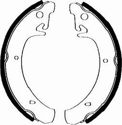 SCT-MANNOL SS 501 - Комплект тормозов, ручник, парковка abcparts.ee
