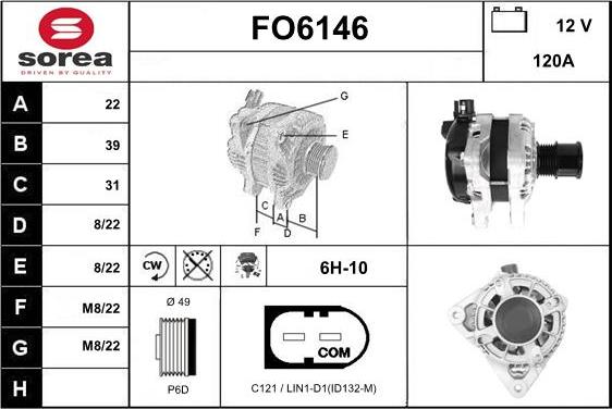 Sera FO6146 - Генератор abcparts.ee