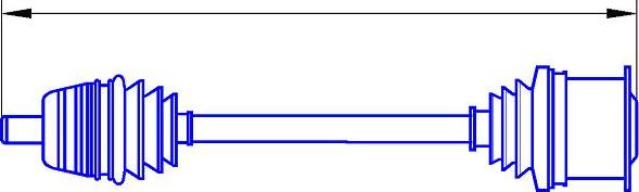 Sercore 22350 - Приводной вал abcparts.ee