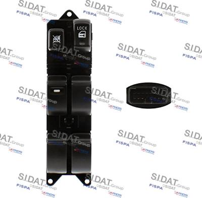 Sidat 5.145534A2 - Выключатель, стеклоподъемник abcparts.ee