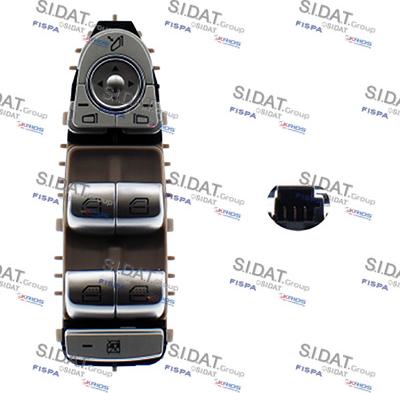 Sidat 5.145665A2 - Выключатель, стеклоподъемник abcparts.ee