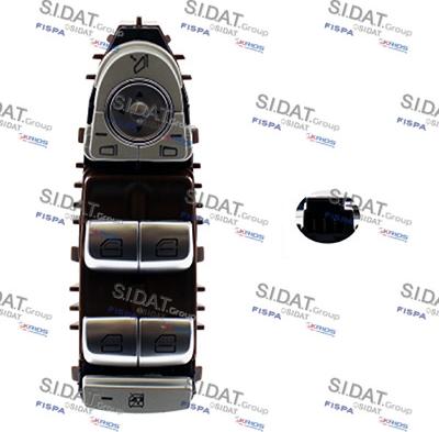 Sidat 5.145667A2 - Выключатель, стеклоподъемник abcparts.ee