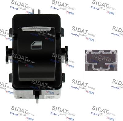 Sidat 5.145716 - Выключатель, стеклоподъемник abcparts.ee