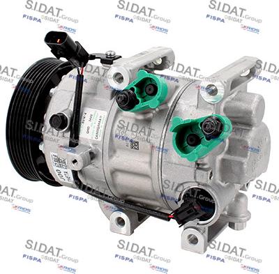 Sidat 1.9164 - Компрессор кондиционера abcparts.ee