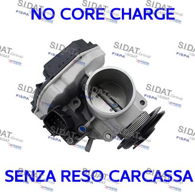 Sidat 88.353R - Корпус дроссельной заслонки abcparts.ee