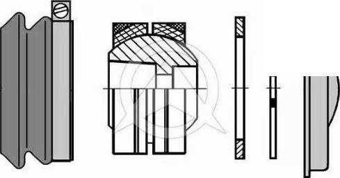 Sidem 44248 - Ремонтный комплект, рычаг подвески abcparts.ee
