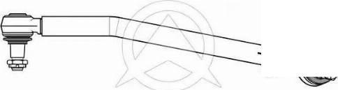 Sidem 14836 - Продольная рулевая штанга, тяга abcparts.ee