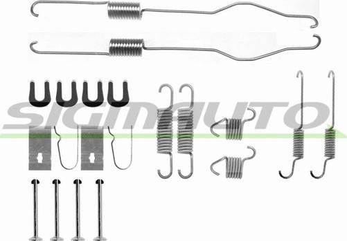 SIGMAUTO SK0694 - Комплектующие, барабанный тормозной механизм abcparts.ee