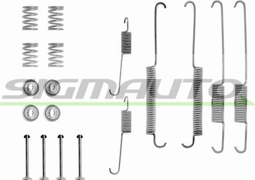 SIGMAUTO SK0640 - Комплектующие, барабанный тормозной механизм abcparts.ee