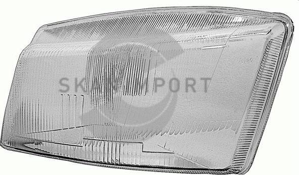 SKANIMPORT SG 0378 - Рассеиватель основной фары, Оптика, стекло фары abcparts.ee