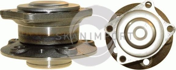 SKANIMPORT WBK 3872 - Ступица колеса, поворотный кулак abcparts.ee